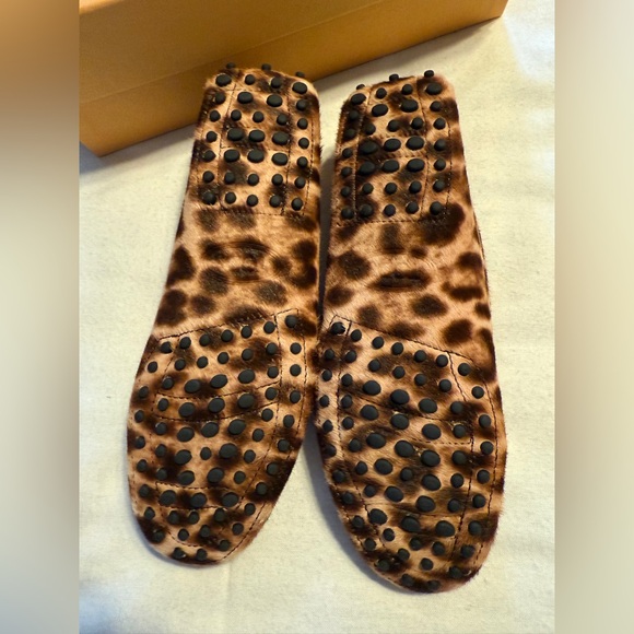 TOD’s Gommino Driver Animal Print Moccasin NIB Stealth Wealth - Picture 5 of 11